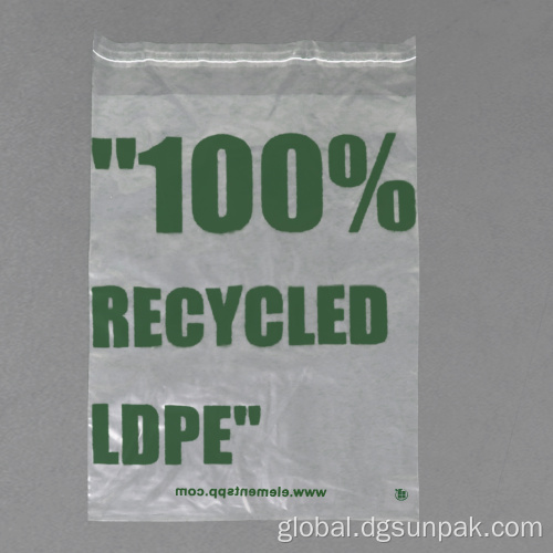 100% grs HDPE LDPE PP PE recycled polybags